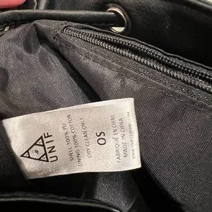 UNIF | Bags | Rare Unif X Candy Seeker Oring Backpack Black  display picture 1